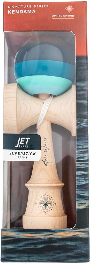 Amazon | けん玉 KENDAMA USA Kaizen Kendama ジェット シェイプ KUSA