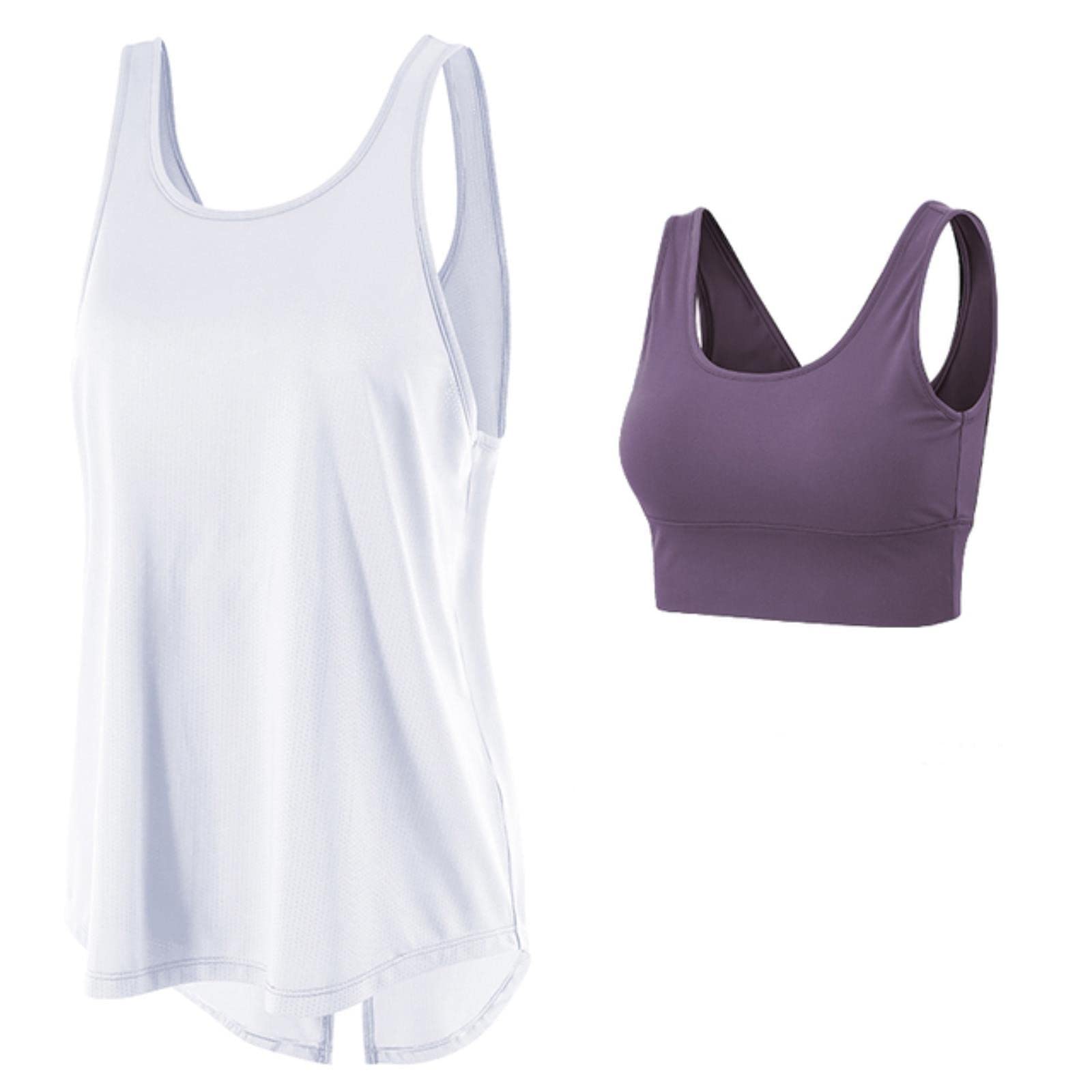 Haut de yoga respirant contre la transpiration excessive en salle de fitness