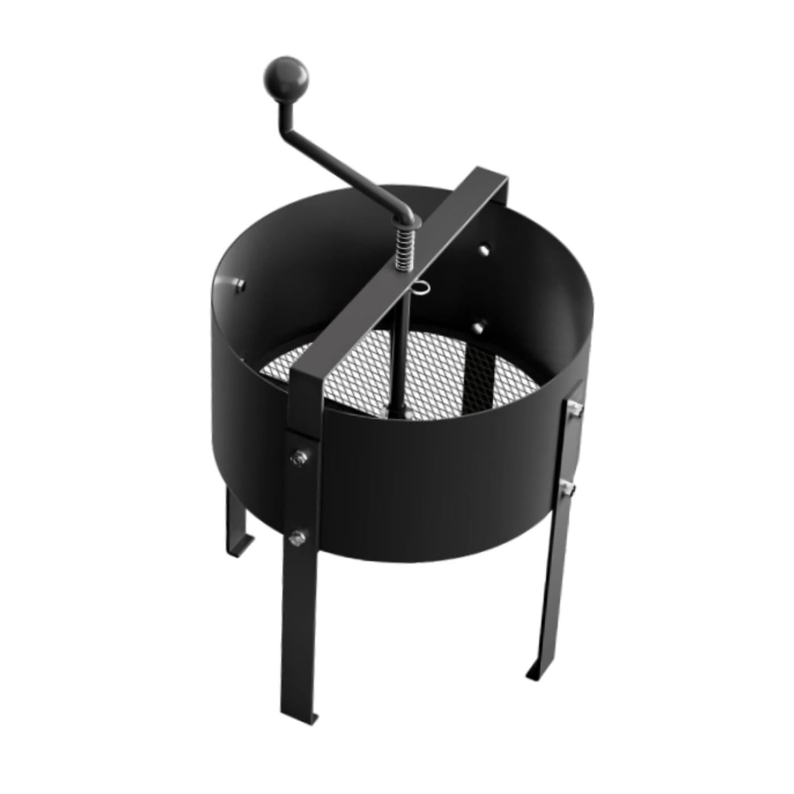 Tamiz de Compost, Herramienta Rotatoria eficiente para tamizar Suelos, Estructura metálica, Apto para jardinería y construcción, Herramienta Rotatoria para tamizar
