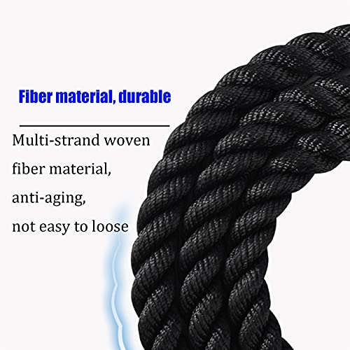 WXYZ Battle rope Corda de batalha multifuncional, corda de pular peso espessura de 2,5 cm, usada par