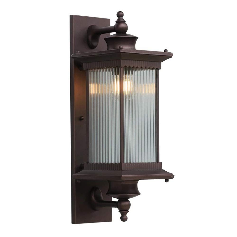 Lampe murale extérieure DIRIGÉ étanche rétro pour allée de jardin et cour