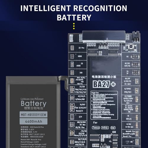 Panneau de détection de batterie pour outillage de réparation de smartphone sur établi