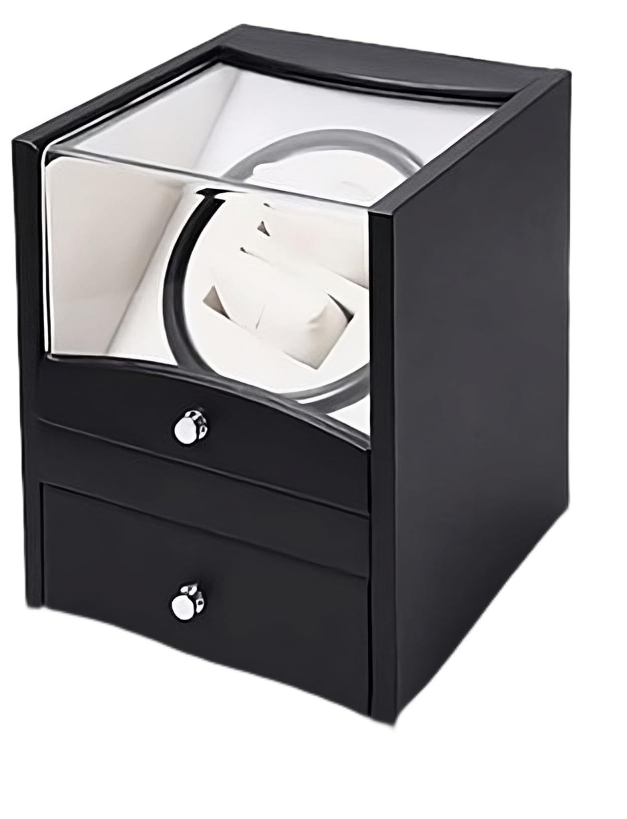MR Maestro Relojero - Vitrina Watch Winder para Relojes Automáticos | 4 Variedades de Rotación | Funcionamiento Silencioso