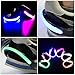 Abaodam 6pcs Led Clip Shoe Lights for Night Running Flashing Safety Accessories for Jogging Cycling and Walking Bright Visibility for Low-Light Activities Random Color