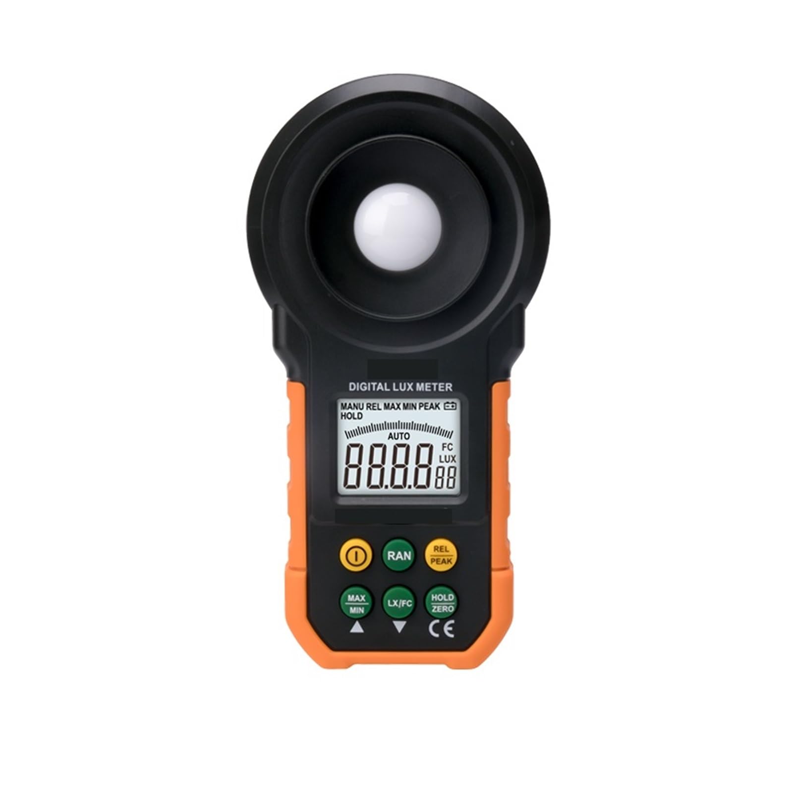 Medidor De Luz Digital Lux Meter 200000 Lux Iluminómetro De Alta Precisión Fotómetro Luxómetro De Mano Luxómetro
