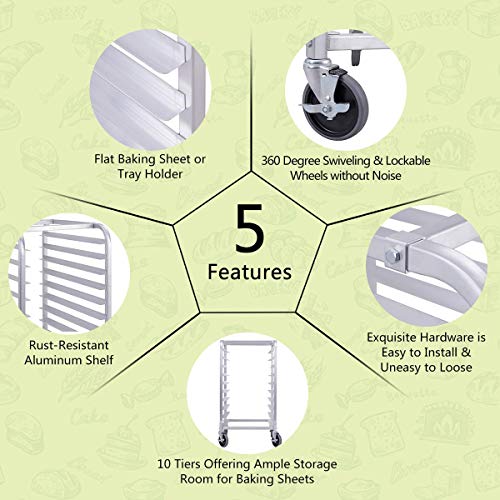 Commercial Bakery Cooling Rack Trolley