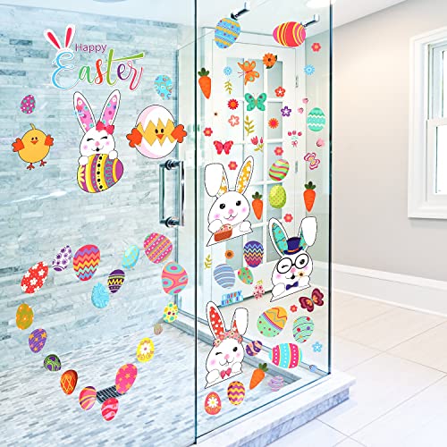 KEELYY Vetrofanie Pasquali, 9 Fogli Adesivi per