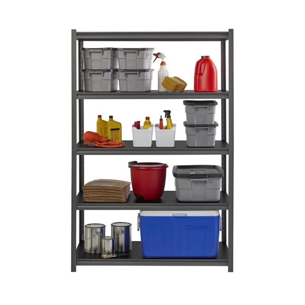 Hirsh 3,200 lb Capacity Iron Horse Shelving - 5 Compartment(s) - 72