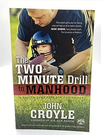 The Two-Minute Drill to Manhood: A Proven Game Plan for Raising Sons book cover