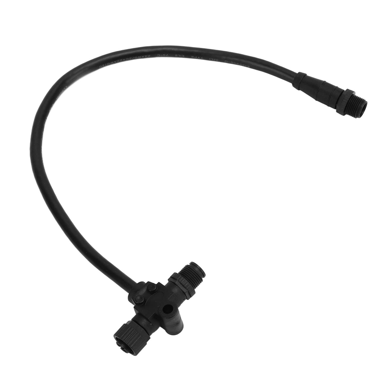 Akozon Cable Troncal NMEA2000 0.5m (5 Pines, IP67) - Impermeable Para GPS Marino, Redes Lowrance, Simrad Y Garmin
