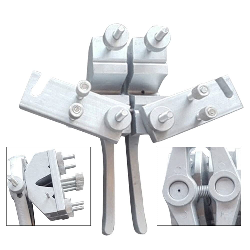 High Precision Connector, Aluminum Alloy Drive Belt Connector Hot Melt Machine For PU Round Belt Welding Machine Welding Clamp Tools