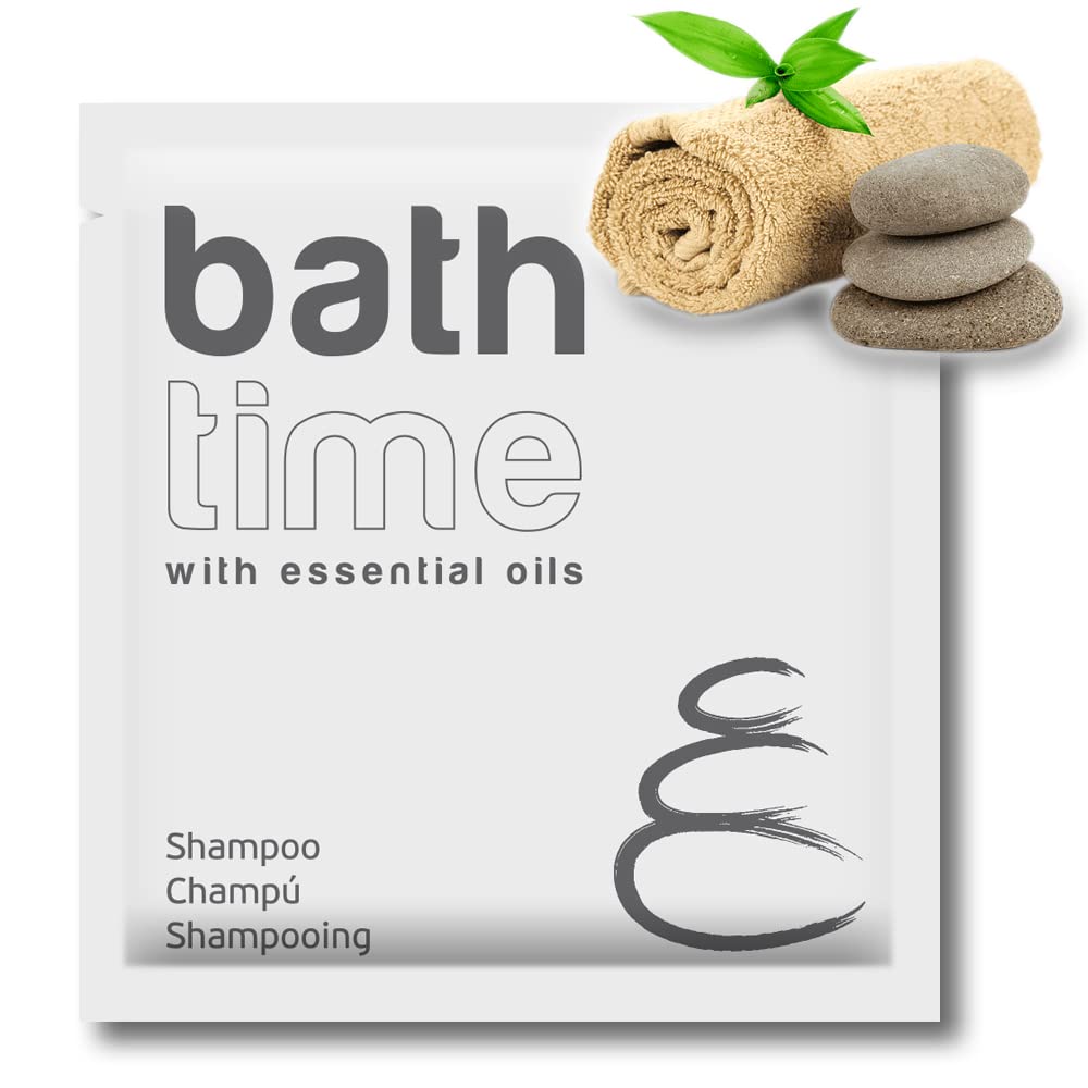 GPQ - Hotel Shampoo and Conditioner Bath Time Line, 8 g (Pack of 400)