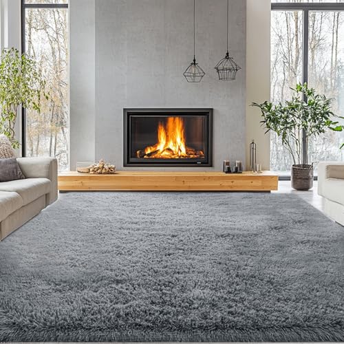 45% Off! Soft Fluffy Shag Rug 6x9 for Cozy Living Rooms - Image 5