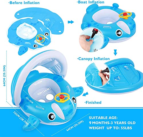 Peradix Piscina Salvagente per Bambini con