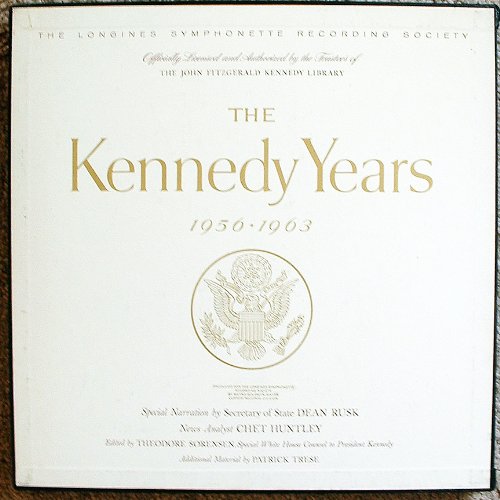 John Kennedy The Kennedy Years 19561963 Music