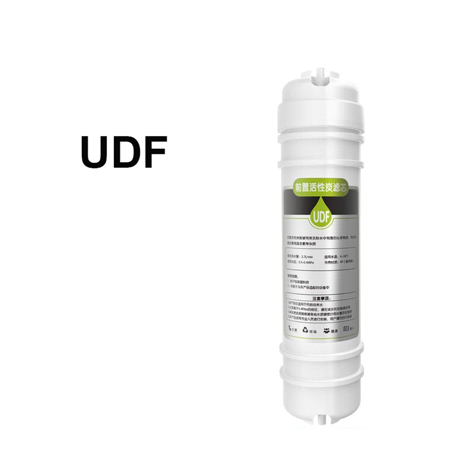 Systemy filtracji wody 5 etapowy filtr wody PP. Bawełna/UDF/CTO/UF/HZ / T33 Wymiana systemu wody Filtr oczyszczacz wody do picia (Color : T33)