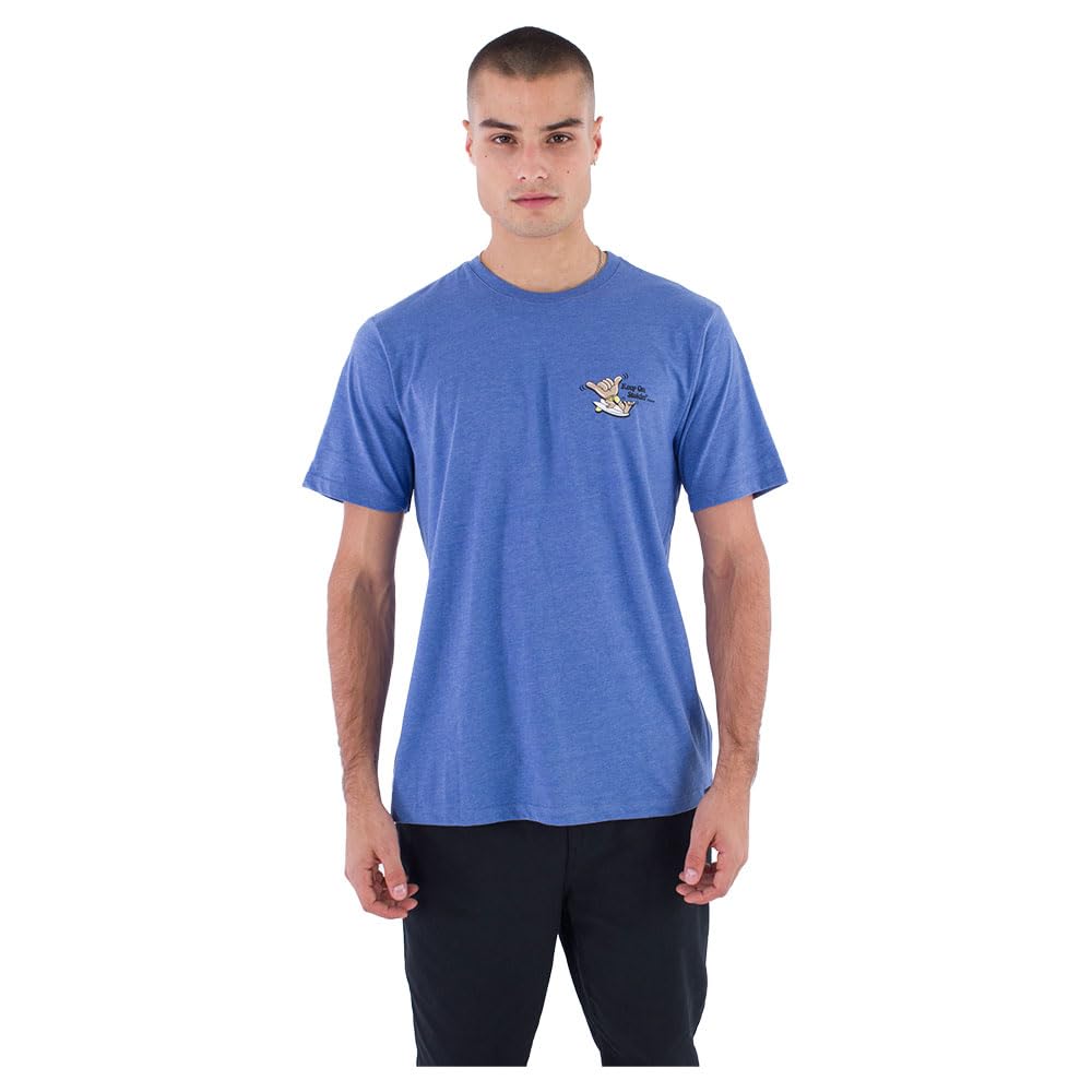 Hurley Men's Evd Stokin Ss Undershirt, Shoreline HTR, M