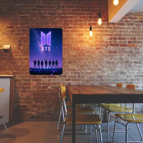 Image of Zesta Bathroom Decor Items Washroom Decor Tin Sign | Aesthetic Posters Wall Poster for Bedroom | Magnetic Cafe Decoration Items /Restaurant Decorations Items | Quirky Home Decor Bar Accent (BTS)
