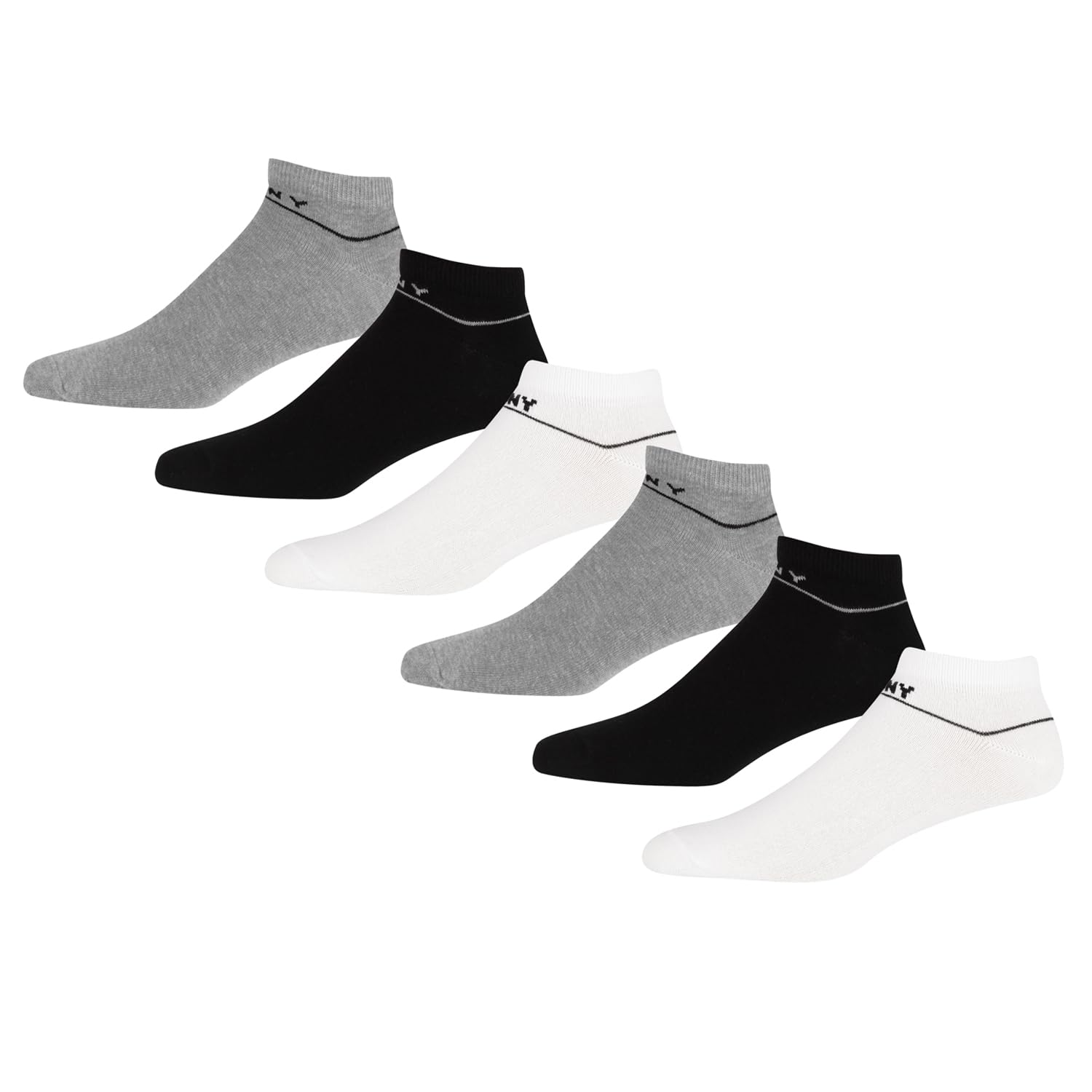Dkny Men's Black Jefferson Socks, 7-11 Uk