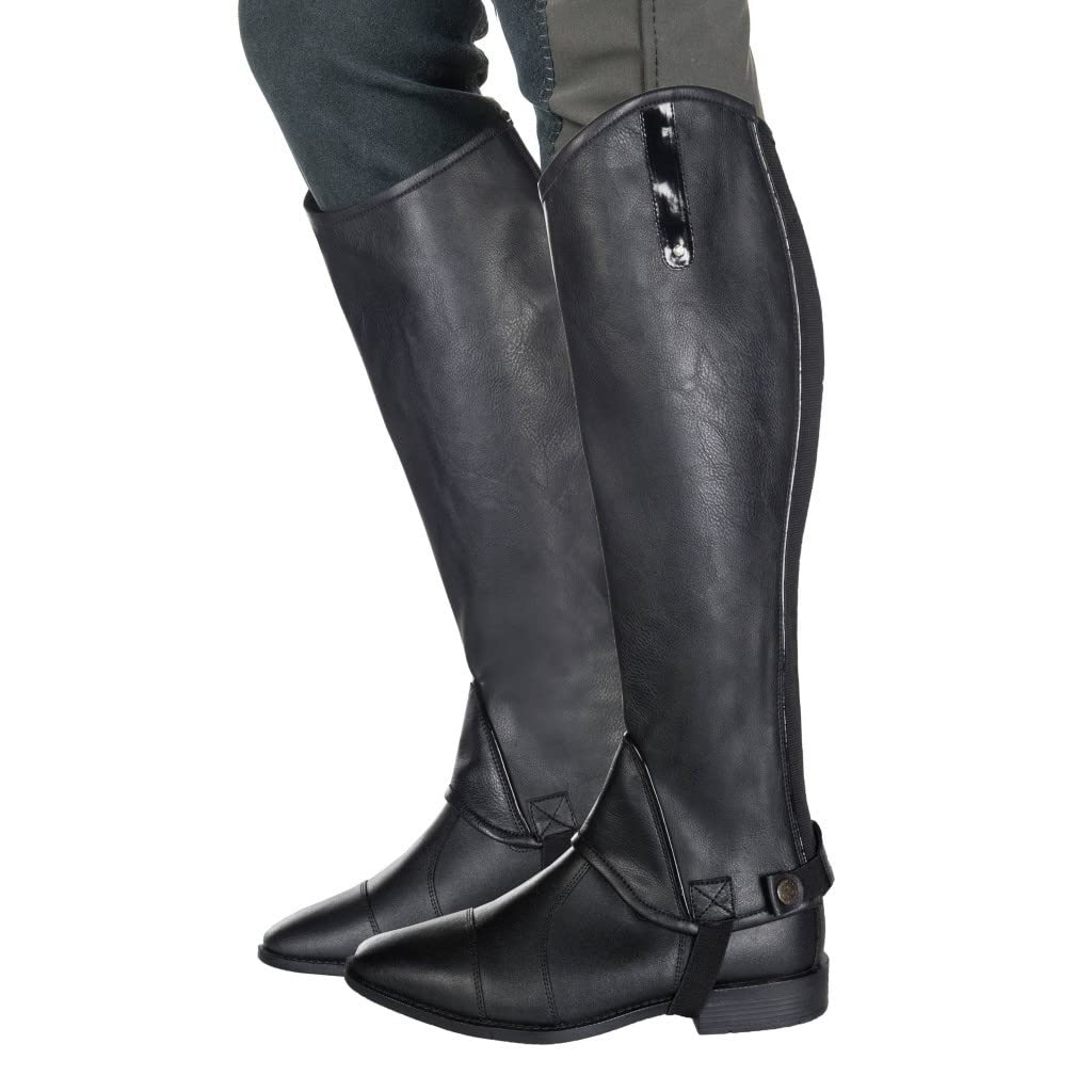 HKM Unisex Reitletten -Elastik-9100 Reitstiefel