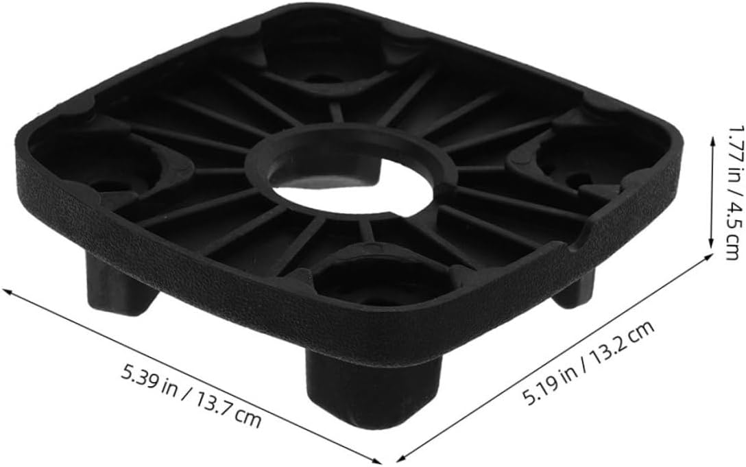 Zerodeko 2Pcs Non Slip Mixer Rubber Bottom Mat Vibration Pad for Stand Mixers Noise Cancelling Rubber Backing Kitchen Appliance Accessories Stable Operation Easy to Clean