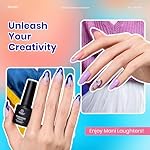 Beetles Gel Nail Polish Set, 23pcs Gel Polish Kit, 20 Colors Pink Green Blue Uv Gel Polish with Base Top Coat, All Season Manicure Tools for Beginners Nail Art Home Gift for Women - Image 4