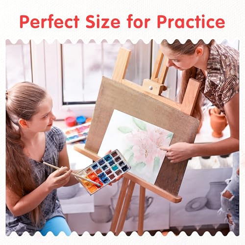 Image of FIXSMITH Canvas Boards for Painting 11x14 Inch, Super Value 4 Pack Paint Canvases, White Blank Canvas Panels, 100% Cotton Primed, Painting Art Supplies