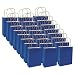 Blue Medium Craft Paper Bags (24 Pack)