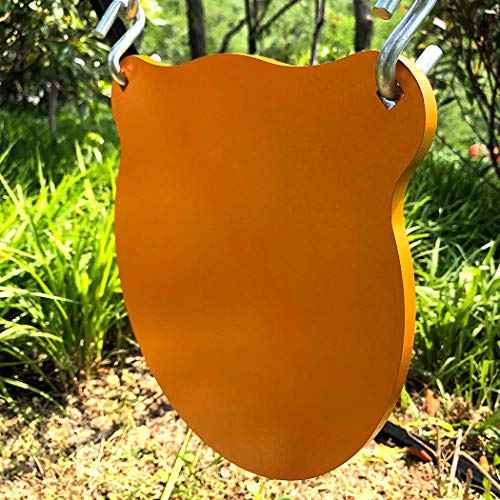 Image of Highwild AR500 Steel Target for Shooting 1 /2 inch Thick Gong Silhouette Metal Target - Laser Cut - Neon Color