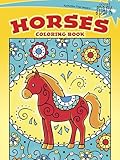SPARK Horses Coloring Book (Dover Spark: Dover Coloring Books for Children)