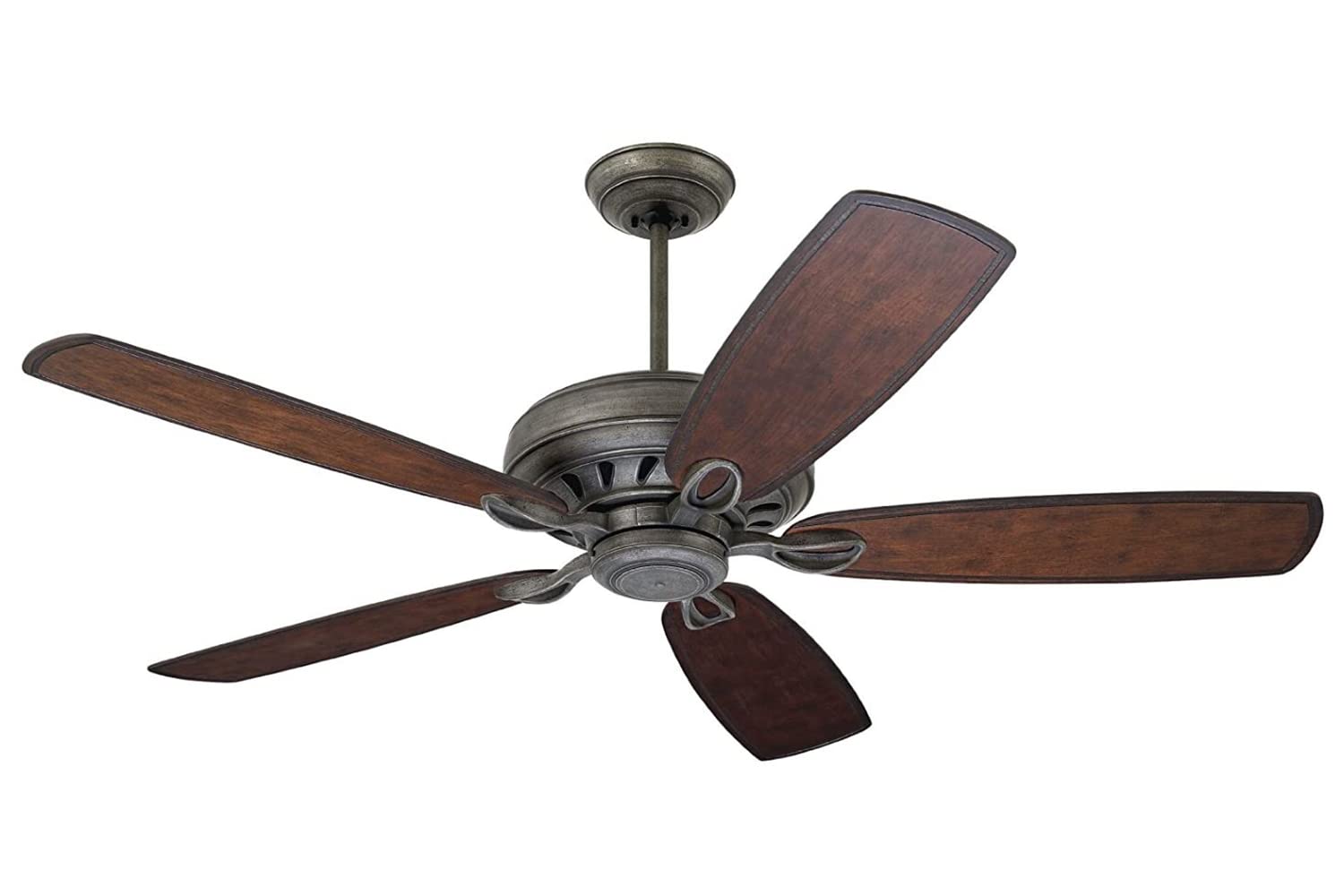 LuminanceEmerson Penbrooke Select Vintage Steel 52"" Ceiling Fan with Dark Mahogany Blades CF5100VS-B77DM, Meduim