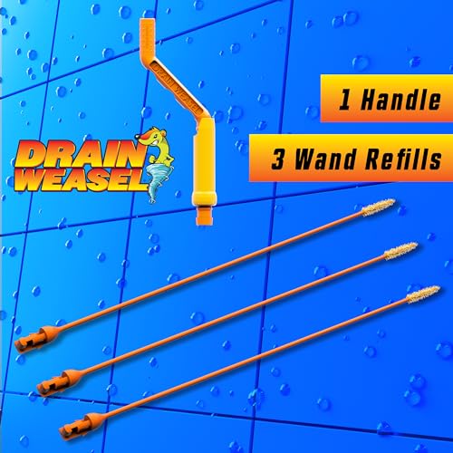 Flexisnake DW3PBGL Drain Weasel Sink Snake Hair Clog Remover Tool Kit thumb #5
