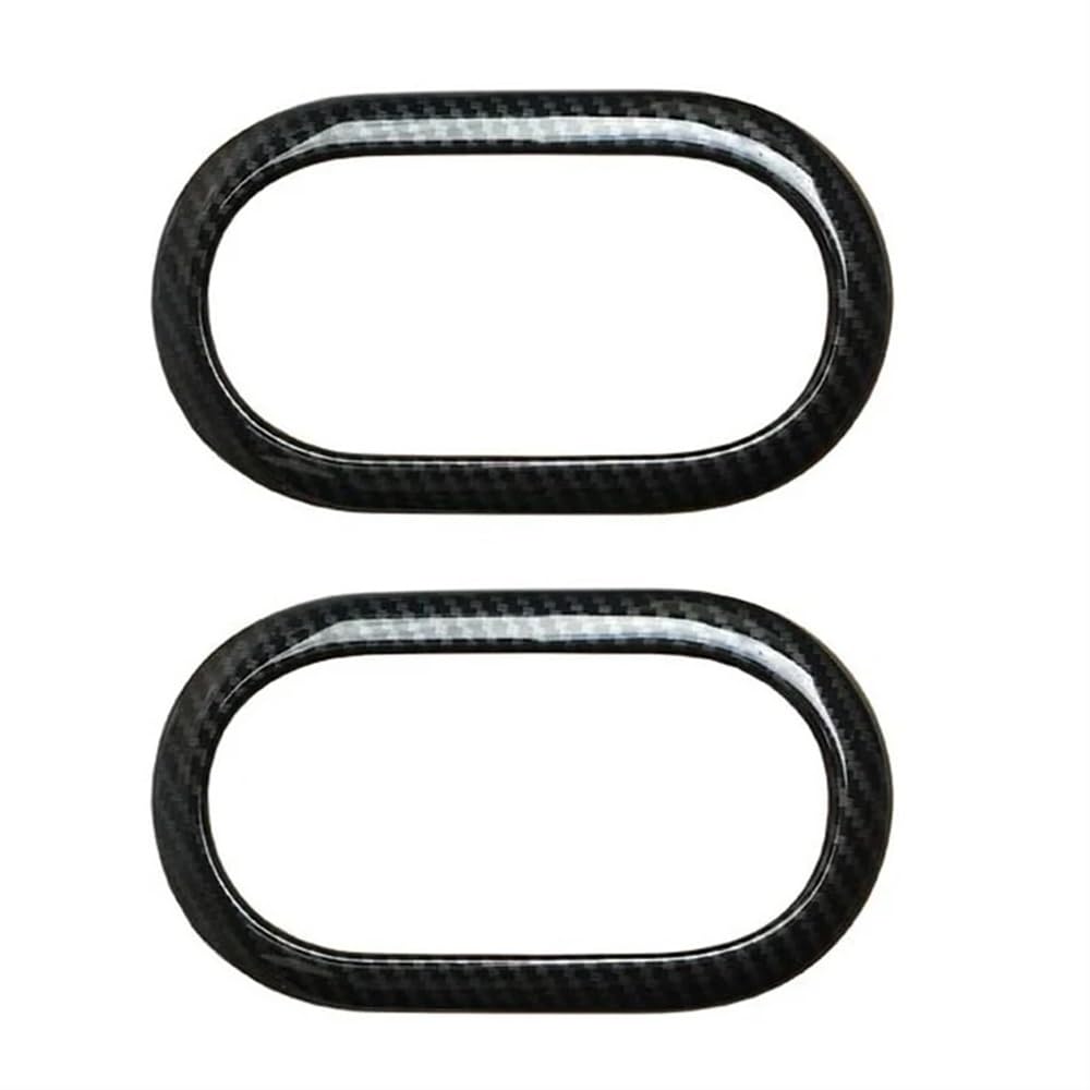 Coperture Maniglie Porta Interne In Fibra Di Carbonio Per Smart Fortwo C453 W453 (2015-2020) | 2 Pezzi - 4