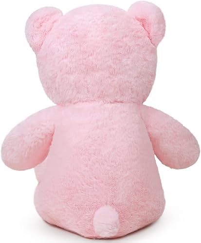 Miniatura 5 de SNOWOLF Oso de peluche de 15.7 pulgadas (15.7 in), bonito juguete de peluche, regalo para niños y niñas, cumpleaños, Navidad, día de San Valentín,