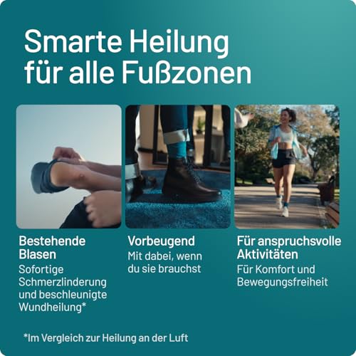 Compeed Blasenpflaster Mixpack Doppelpack – Hydrokolloid-Pflaster in verschiedenen Größen – gegen Blasen an Fersen… – Ansicht 4