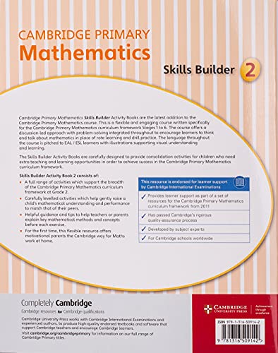 Cambridge Primary Mathematics Skills Builder 2 (Cambridge Primary Maths)