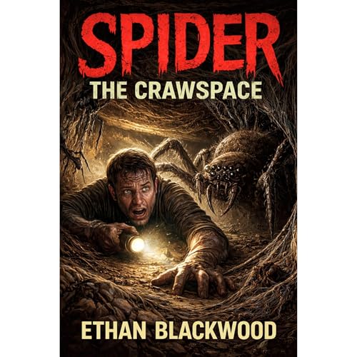 SPIDER - The Crawlspace Audiolibro Por Ethan Blackwood arte de portada