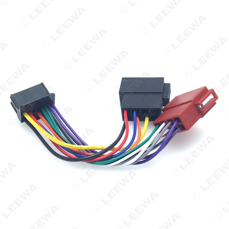 40X Car Stereo for Audio Conversion Plug Wire Adapter for Pionner to for Peugeot CD Radio Wiring Harness Head Units Cable