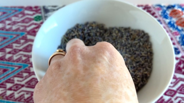 French Lavender Buds Natural Dried Flowers miniatura 5