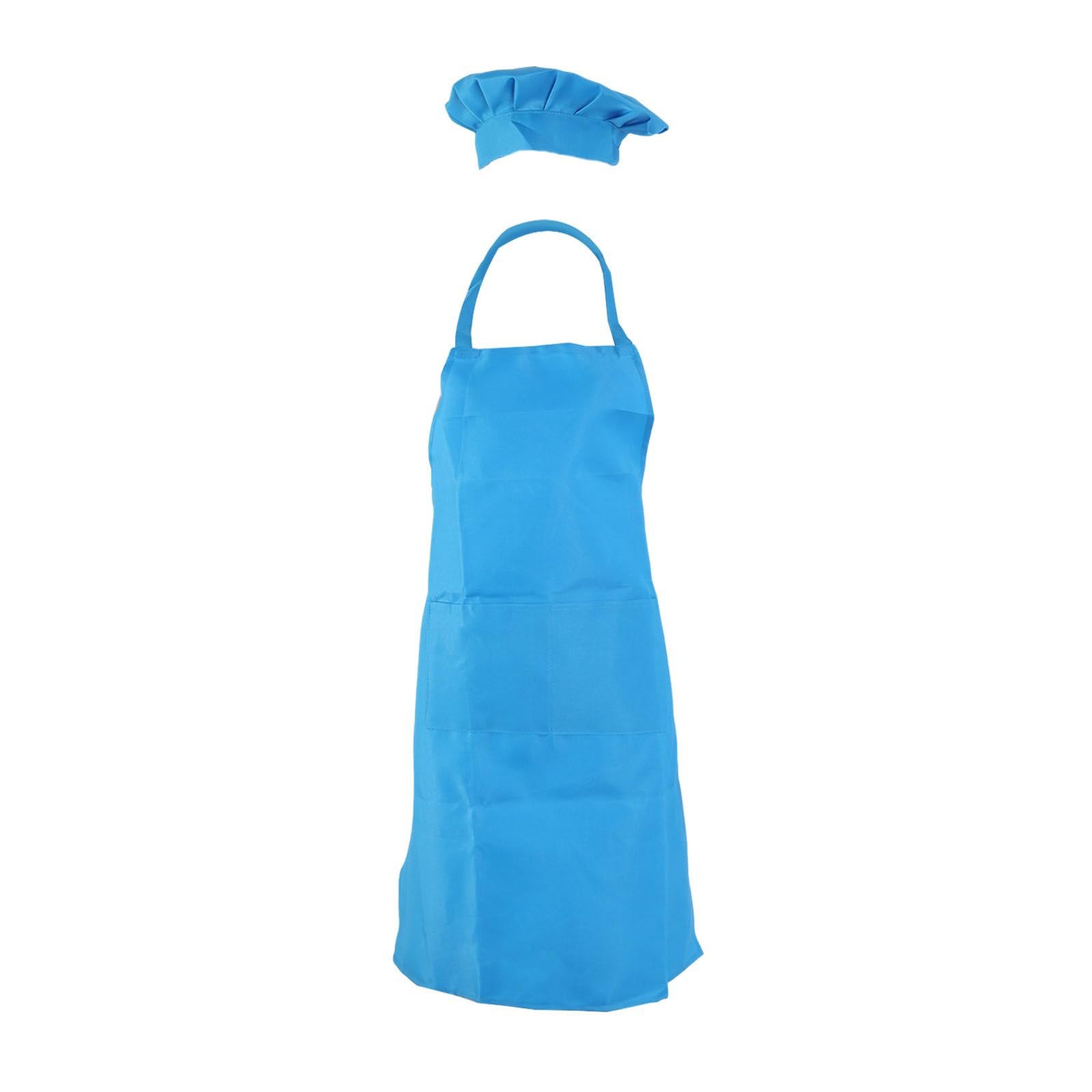 Hsyzygian Kitchen Apron Set for Adults, Adjustable Size Apron Baking Hat Protects Against Stain in the Kitchen Party Host