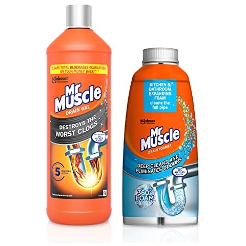 Mr Muscle Foamer + Drain Gel (1L) Cover