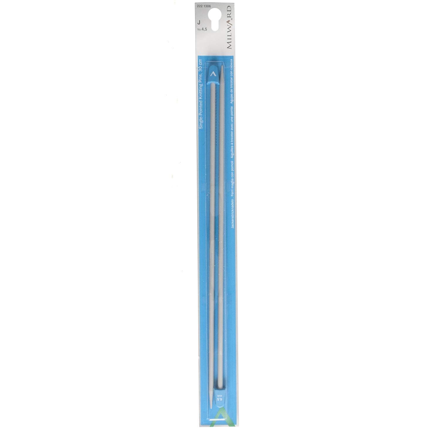 Single Point Knitting Needles, 30cm, 4.5mm