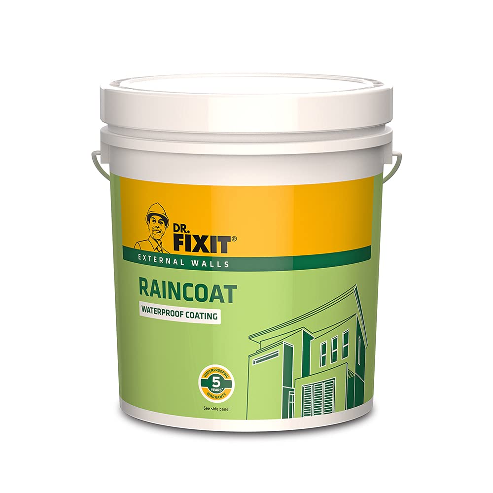 Dr. Fixit Raincoat WPC, Dr. Fixit RAINCOAT Waterproof Coating, External