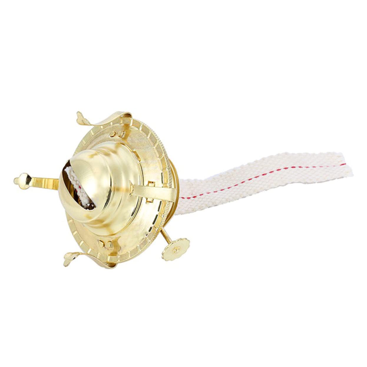 DOITOOL 4sets Kerosene Lamp Burner Wick Vintage Regulator and Replacement Accessory for Antique Oil Lamps Compatible Various Models