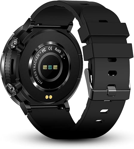 Miniatura 7 de Bravo - Reloj inteligente XL para iPhone y Android, reloj inteligente resistente (respuestahacer llamadas), rastreador de bienestar con pantalla