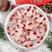 Bulk Peppermint Puffs Candy Mints - 3 Pound Approx. 255 Pieces Individually Wrapped Soft Puffed Peppermints Old-Fashioned Candies Made with Real Cane Sugar - Melt-in-Your-Mouth Peppermint Treats