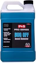 P&S Professional Detail Products Bug Off Insect Remover – Industrial-Strength Bug Splatter Cleaner, Safe for Paint, Trim & Grills, Pre-Wash Treatment, Easy Spray & Rinse Formula - 1 Gallon
