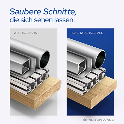 Kreissägeblatt 254 x 30 mm für Holz, Metall und Aluminium