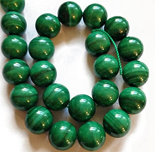 Perles de malachite pour créer un bracelet en pierres naturelles