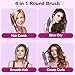 YTCHYYSK Small Round Volumizng Brush Attachment for Dyson Airwrap HS01 HS05 HS08, 20MM Smaller Tiny Round Brush Volume Boost Short to Medium Length Hair, Bangs to Creates Defined Bouncy Curls